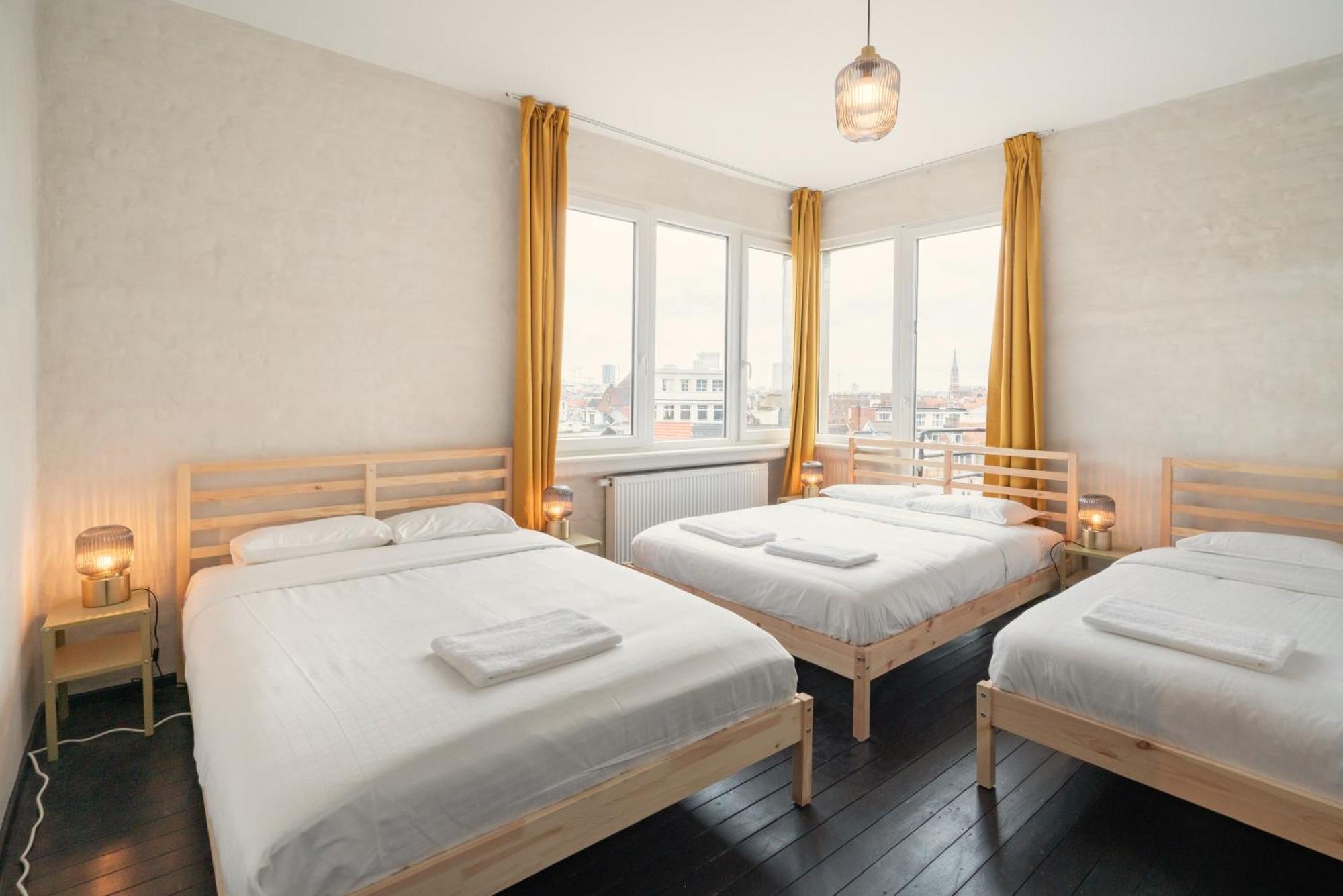 Charming And Spacious Apartments In The Heart Of Antwerpen Kültér fotó